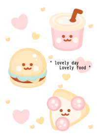Lovely pastel fast food 4