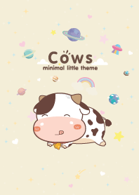 Cows Minimal Galaxy Cream