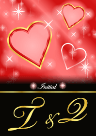 T&Q -Initial-Love forecast-Red Heart
