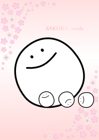 Sakura dan tersenyum
