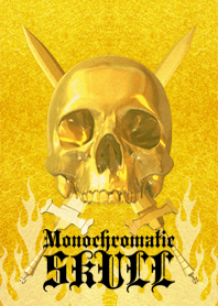 Monochromatic skull <gold>