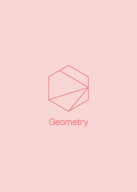Geometr Pale pink
