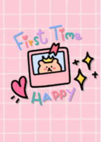 First time cute Pinky