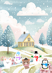 Kawaii scandinavian style(Winter-953)