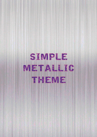 SIMPLE METALLIC THEME 168