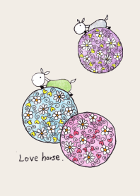 love horse No.5 Flowers ver.1