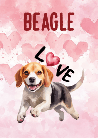 Beagle Dog InLove Theme