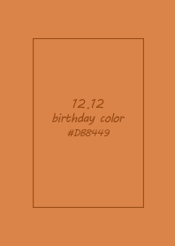 生日代表色-12月12日