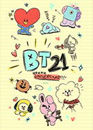 Bt21 フラワーバージョン Line 着せかえ Line Store Bt21 フラワーバージョン Line 着せかえ Line Store