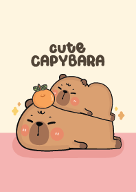 Capybara Cute : Pink