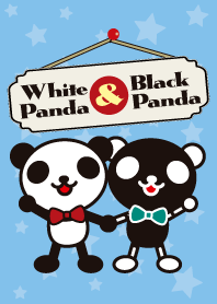 white&black panda