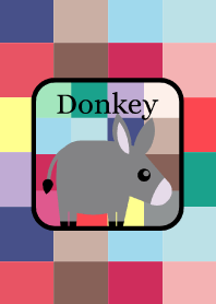 Cute Donkey -W-