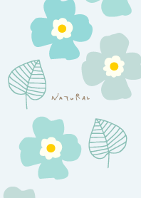 nordic cute flowers leaves4