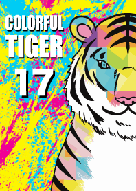 Harimau berwarna-warni 17
