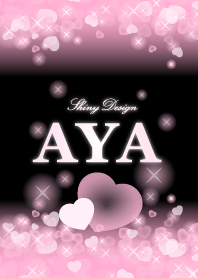 Aya-Name-Pink Heart