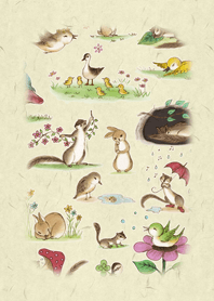 Animals of the never-never land