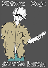 TVアニメ「呪術廻戦」五条悟 EDver.