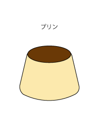 シンプルなプリン　たまにゼリー