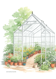 greenhouse vegetable garden