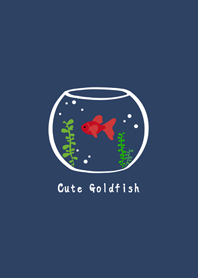 อา! ปลาทองน่ารัก!(มิดไนท์บลู)