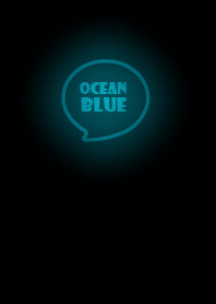 Love Ocean Blue Neon Theme