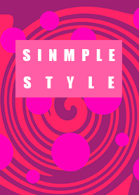 Simple style strawberry shake