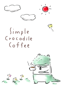 簡單 鱷魚 咖啡