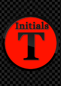 Good fortune Initials 9 "T"