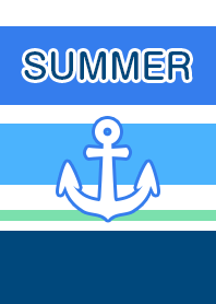 夏 マリンスタイル 海の色A