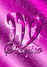 Zodiac signs -Scorpio2 purple-