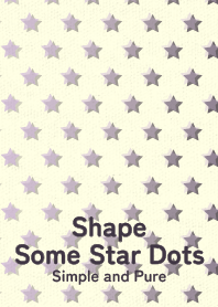 Shape Some Stars Dots lilac