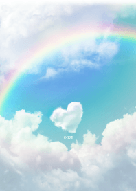 Beautiful rainbow in the sky from Japan