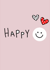 Happy simple heart pattern6.