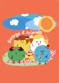 George & friends