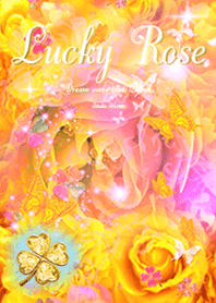 The Best luck Pink Gold Rose