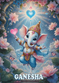 Ganesha: endless wealth, rich