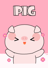 I Love Cute Pig