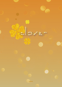 Orange : light good luck clover