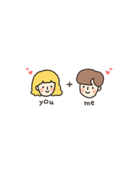 me + you =