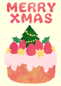 Merry xmas cake