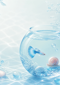 蔚藍魚缸小夥伴