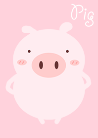 หมูอ้วนสีชมพู