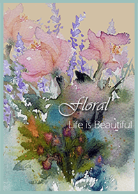 水彩の花_1