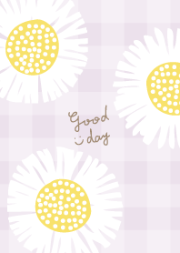 Chamomile Check Pattern10 from Japan