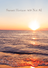 Sunset Horizon 468 Not AI
