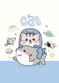 แมวฉลามน่ารัก : บนอวกาศ!