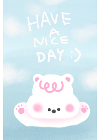 cute-nice day bear