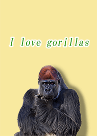 Gorilla I love you dress up