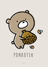 Beige Pink: หมี PONKOTSU 8