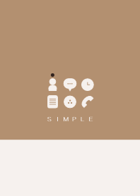 SIMPLE(beige brown)V.179b